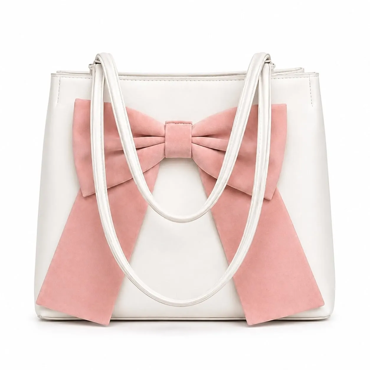 Elegant Bow Tote Handbag